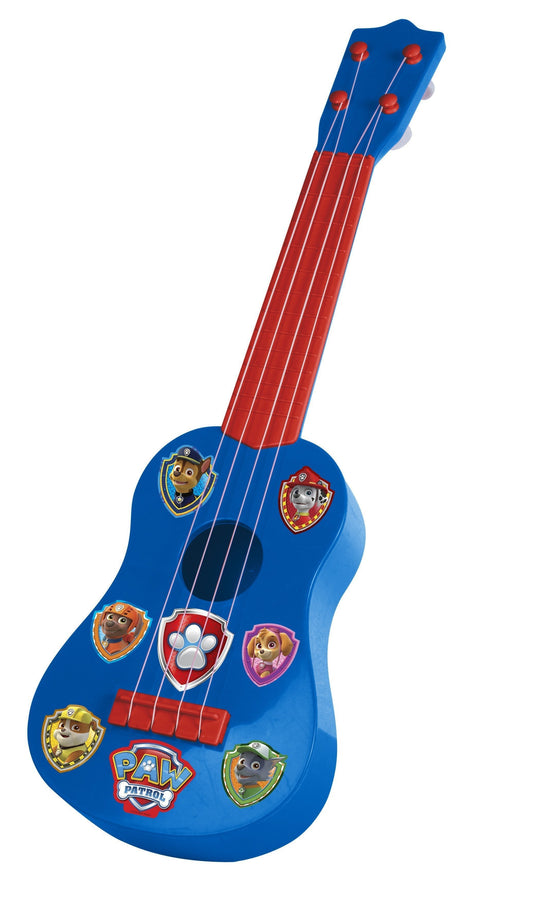 Childrens Playing Guitar Raw Patrol Acoustic Guitar Red/Blue 1383720 (Parcel Rate)