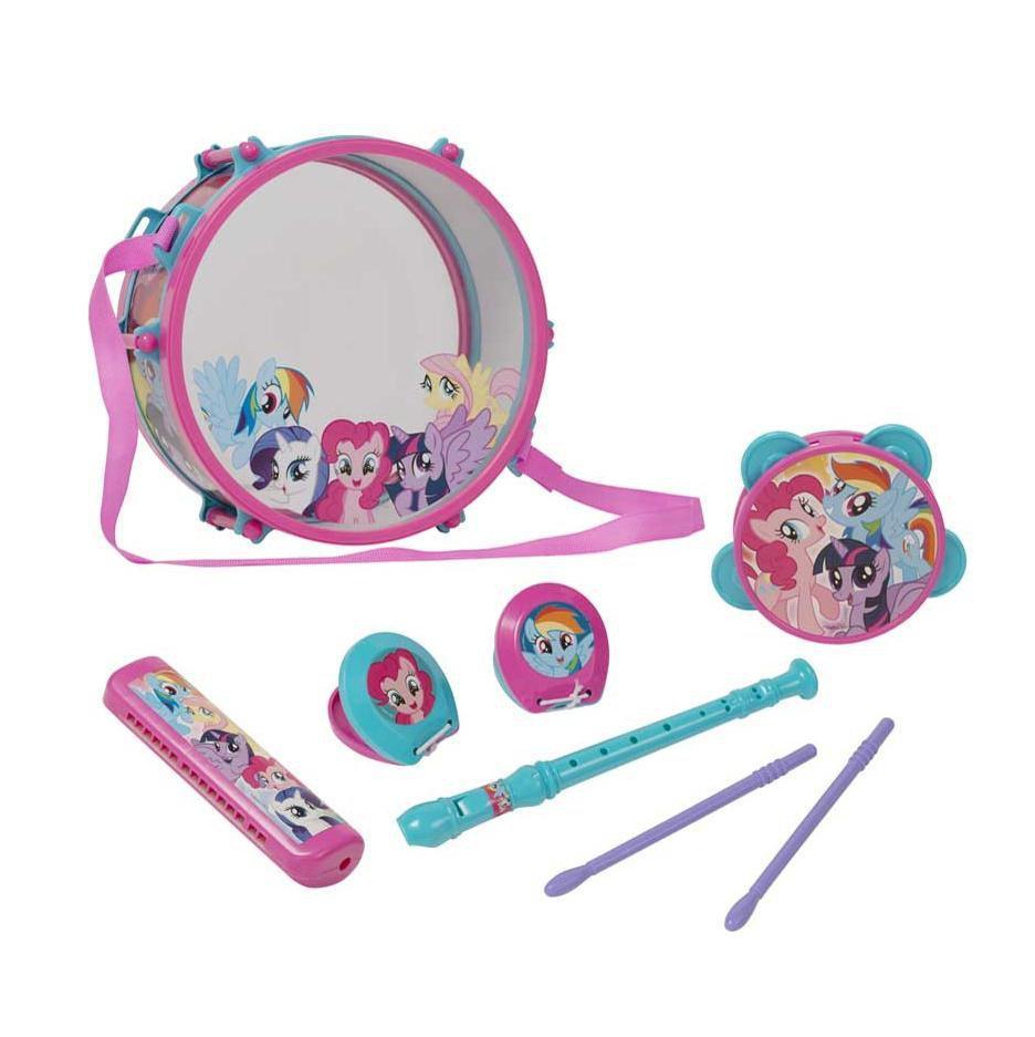 My Little Pony Pack Away Drum Kit Children Kids Musical Sound Instrument Playset   8251 (Parcel Rate)