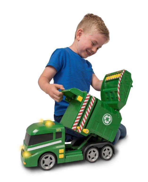 Teamsterz Light And Sound Childrens Interactive Recycle Truck 3911 (Parcel Rate)