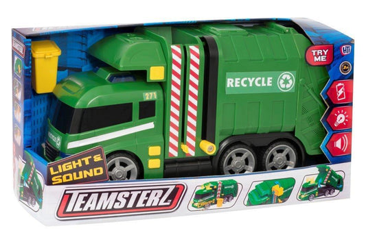 Teamsterz Light And Sound Childrens Interactive Recycle Truck 3911 (Parcel Rate)