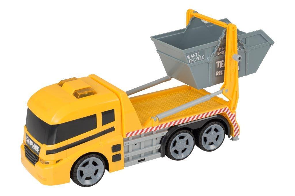 Teamsterz Light And Sound Kids Toy Skip Lorry Interactive Play 3941 (Parcel Rate)