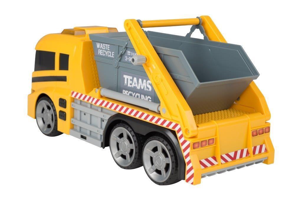 Teamsterz Light And Sound Kids Toy Skip Lorry Interactive Play 3941 (Parcel Rate)
