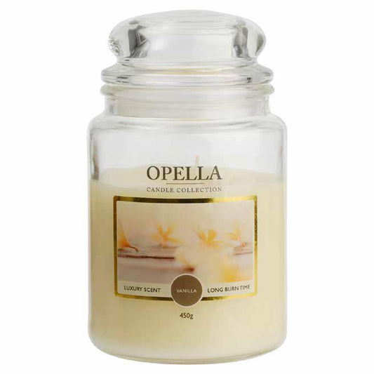 Jumbo Jar Opella Candle Vanilla Home Comforts CDBIGV (Parcel Rate)