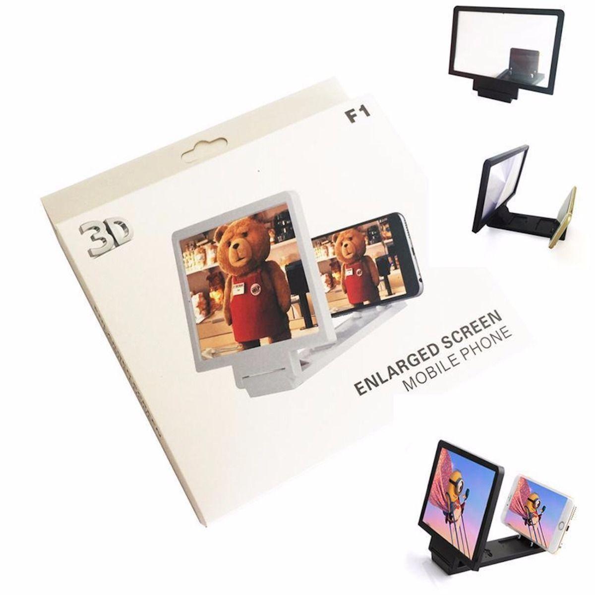 Mobile Phone 3D Video Screen Folding Enlarged Screen Magnifier Watch Movies 3483 (Parcel Rate)