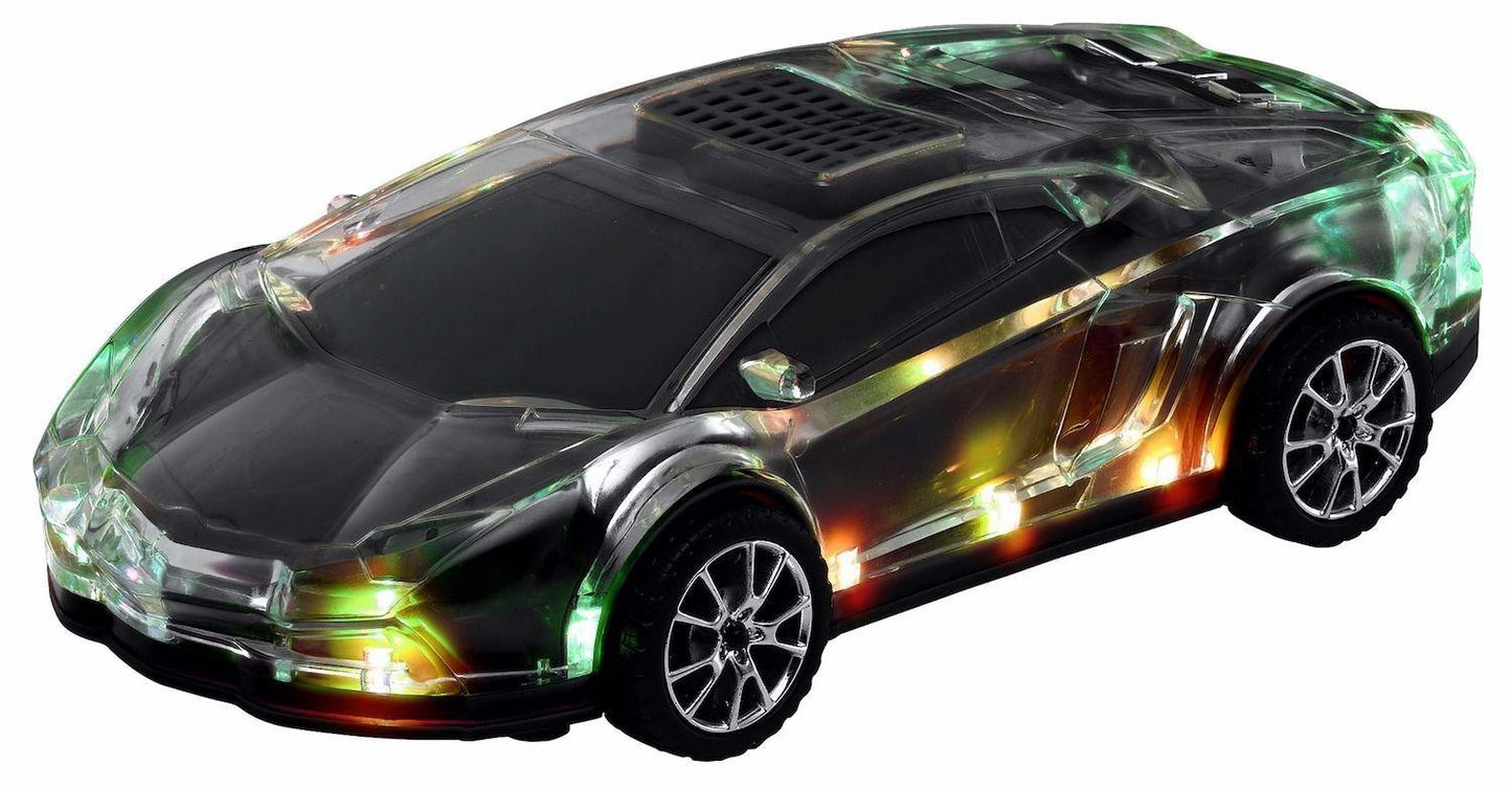 Boys Children's Light & Sound LED SPORTS CAR -Battery Operated, Universal Walk   4011 (Parcel Rate)