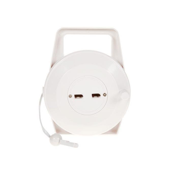 15 Metre White Telephone Cable Reel Status "Bulk"  In Colour CDU Diy Home 6756 (Parcel Rate)