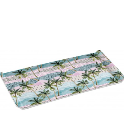 Melamine Tray Rectangle Assorted Designs Random Sent 23 x 14cm ALB1210 (Parcel Rate)