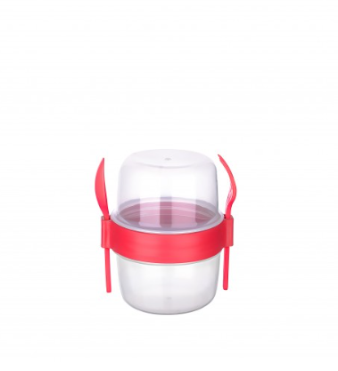 TTZ Take 'N' Gg Muesli Container 500ml Mixed Colours Random Sent AP9450 (Parcel Rate)
