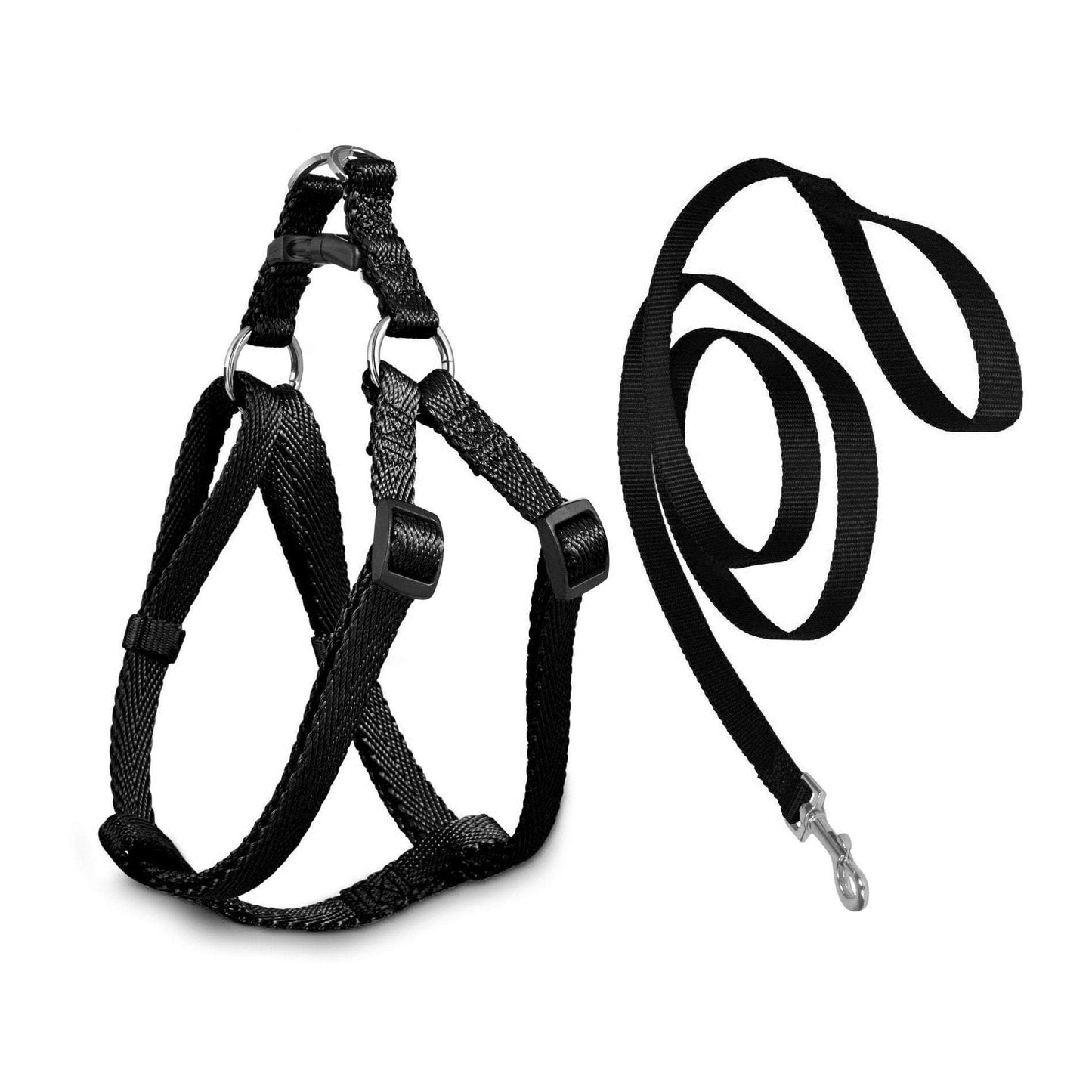 Pet Dog Leash Harness In Red And Black 0040 (Parcel Rate)