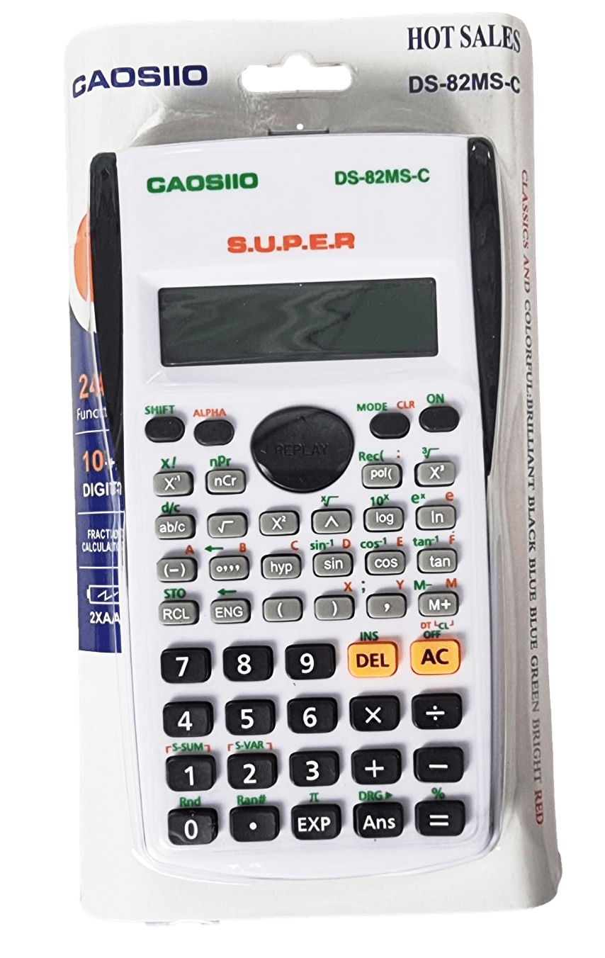 Scientific Calculator In Assorted Colours With Over 240 Functions 0706 (Large Letter Rate)