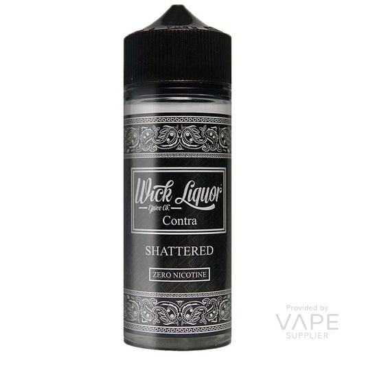 Wick Liquor Contra Shattered One Hundreds 100ml Shortfill