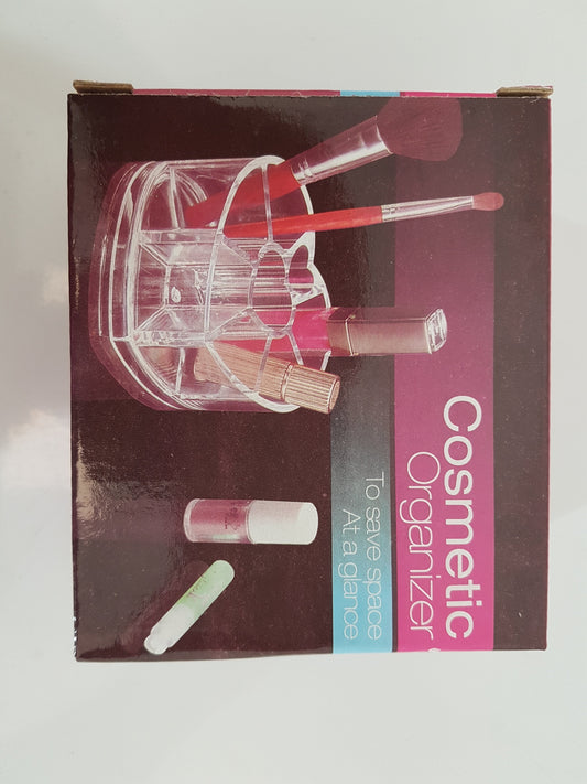 Acrylic Heart Shape Cosmetic Organiser Home Beauty 4696 (Parcel Rate)