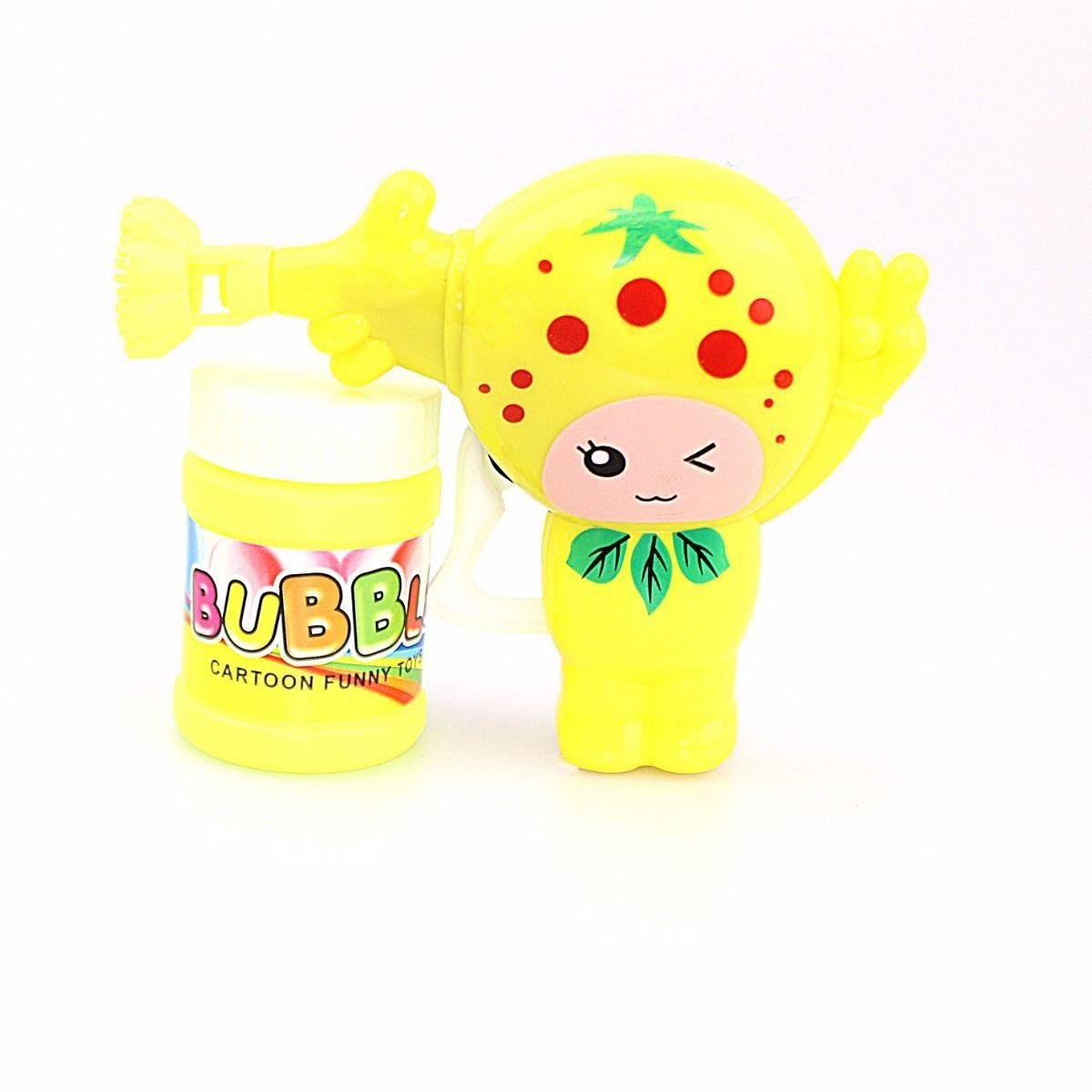 Kids Cartoon Bubble Gun Soapy Liquid Toy Outdoors 4556  (Parcel Rate)