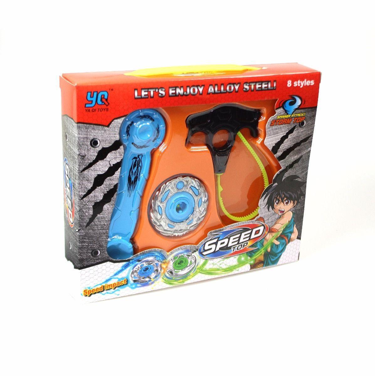 Spinner Attack Speed Top Clash Tornado Speed Top Metal Fusion Handle Launcher  5141 (Parcel Rate)
