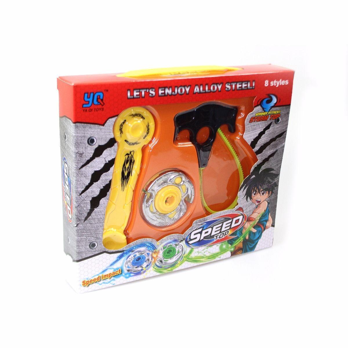 Spinner Attack Speed Top Clash Tornado Speed Top Metal Fusion Handle Launcher  5141 (Parcel Rate)