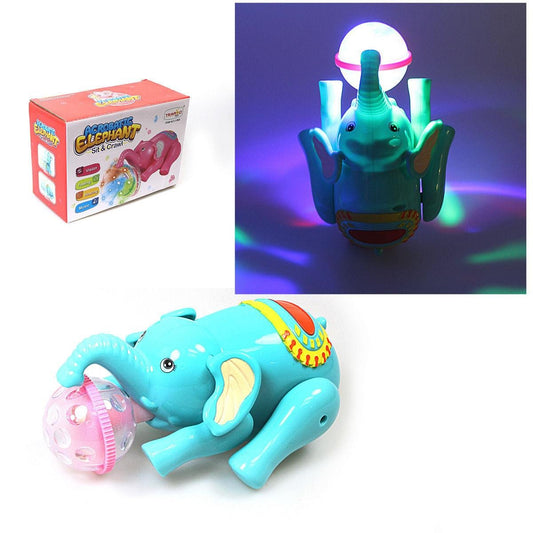 Sit & Crawl Acrobatic Elephant / Dog 5033 (Parcel Rate)