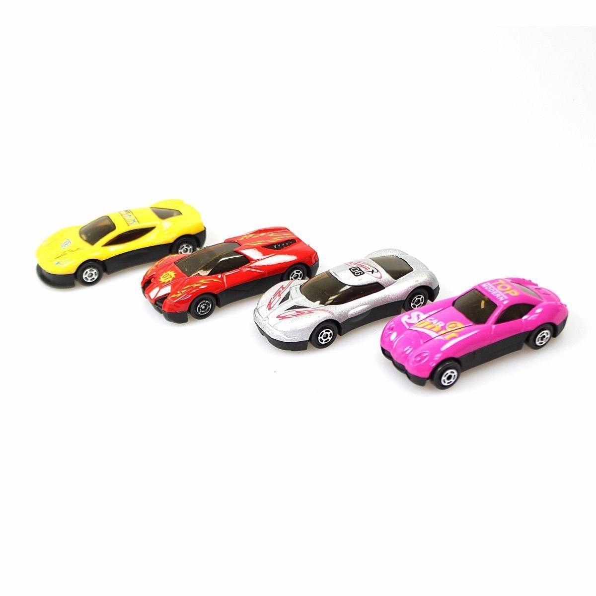 Boys Set 4 Die Cast Sport Car Set 4167 (Parcel Rate)