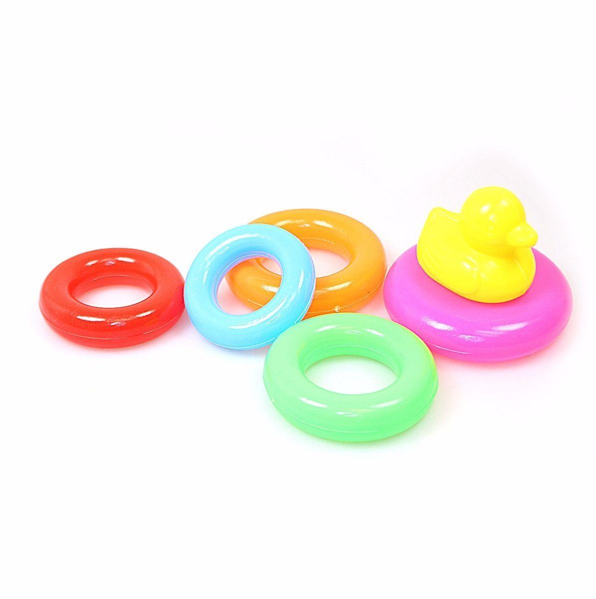 CHILDREN'S Duck RING TOSS HOOP Game -Stacking & Tossing Rings, Classic Game   0926 (Parcel Rate)