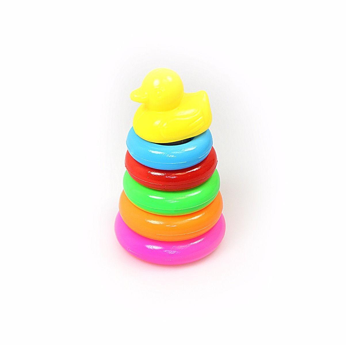 CHILDREN'S Duck RING TOSS HOOP Game -Stacking & Tossing Rings, Classic Game   0926 (Parcel Rate)