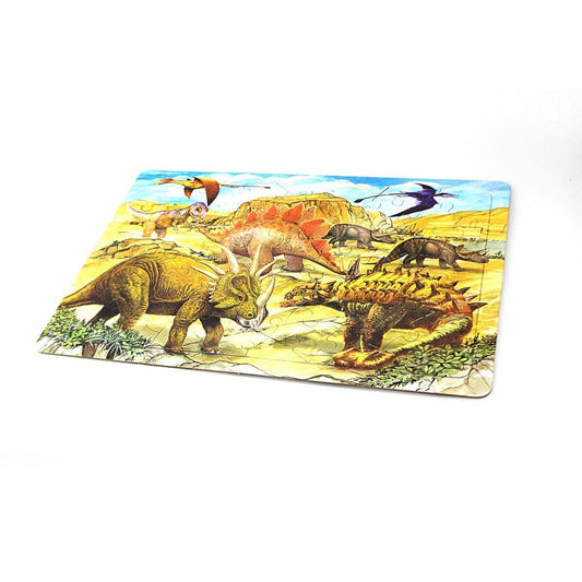 Childrens Colour Me In Dinosaur Jigsaw Puzzle Travel Party Gift Bag 0233 (Parcel Rate)