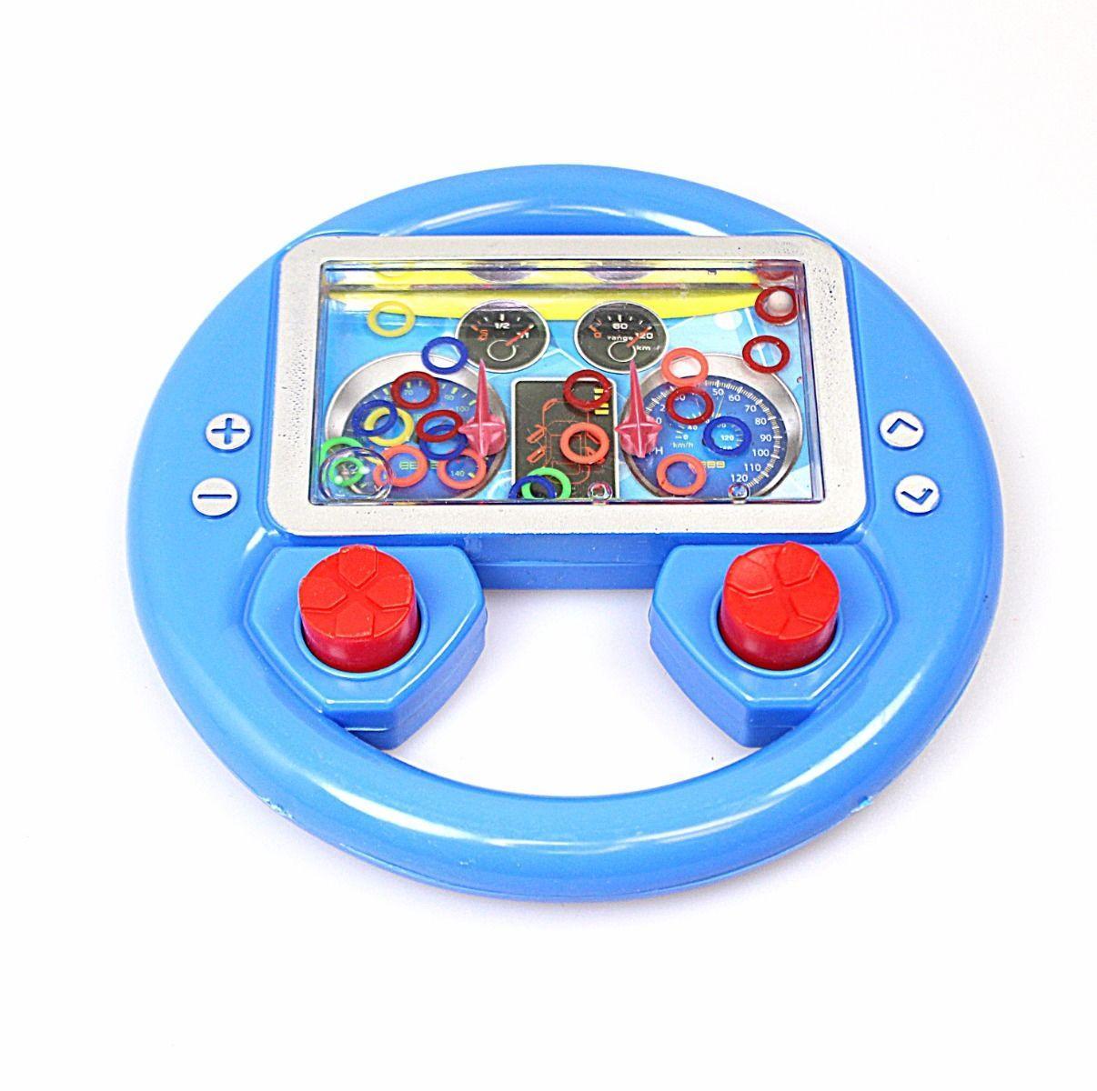 Kids Water Steering Toy Ring Toss Water Game Travel Learning Fun Toy Game 4418 (Parcel Rate)
