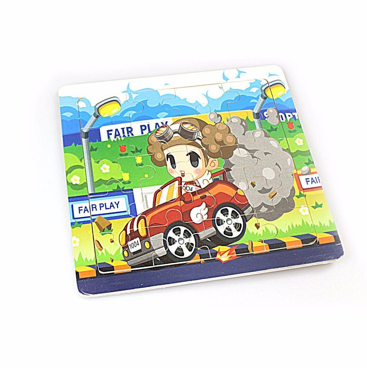Childrens 5 Sets Of 20 Piece Mini Travel Jigsaw Puzzles Holiday Car Journey 1601 (Parcel Rate)