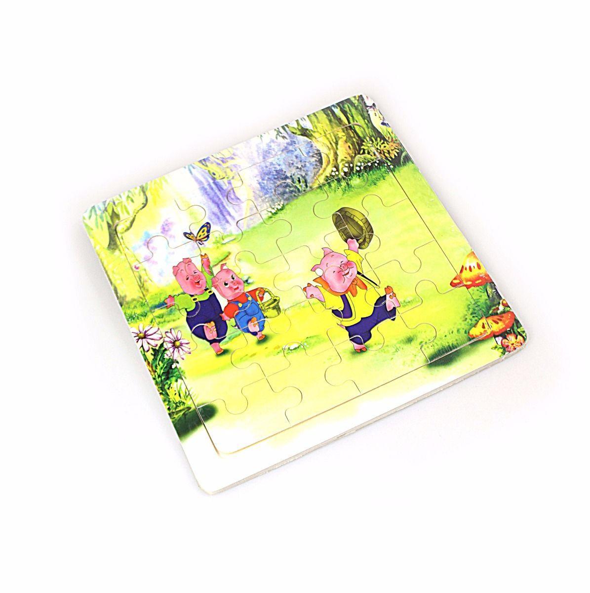 Childrens 5 Sets Of 20 Piece Mini Travel Jigsaw Puzzles Holiday Car Journey 1601 (Parcel Rate)