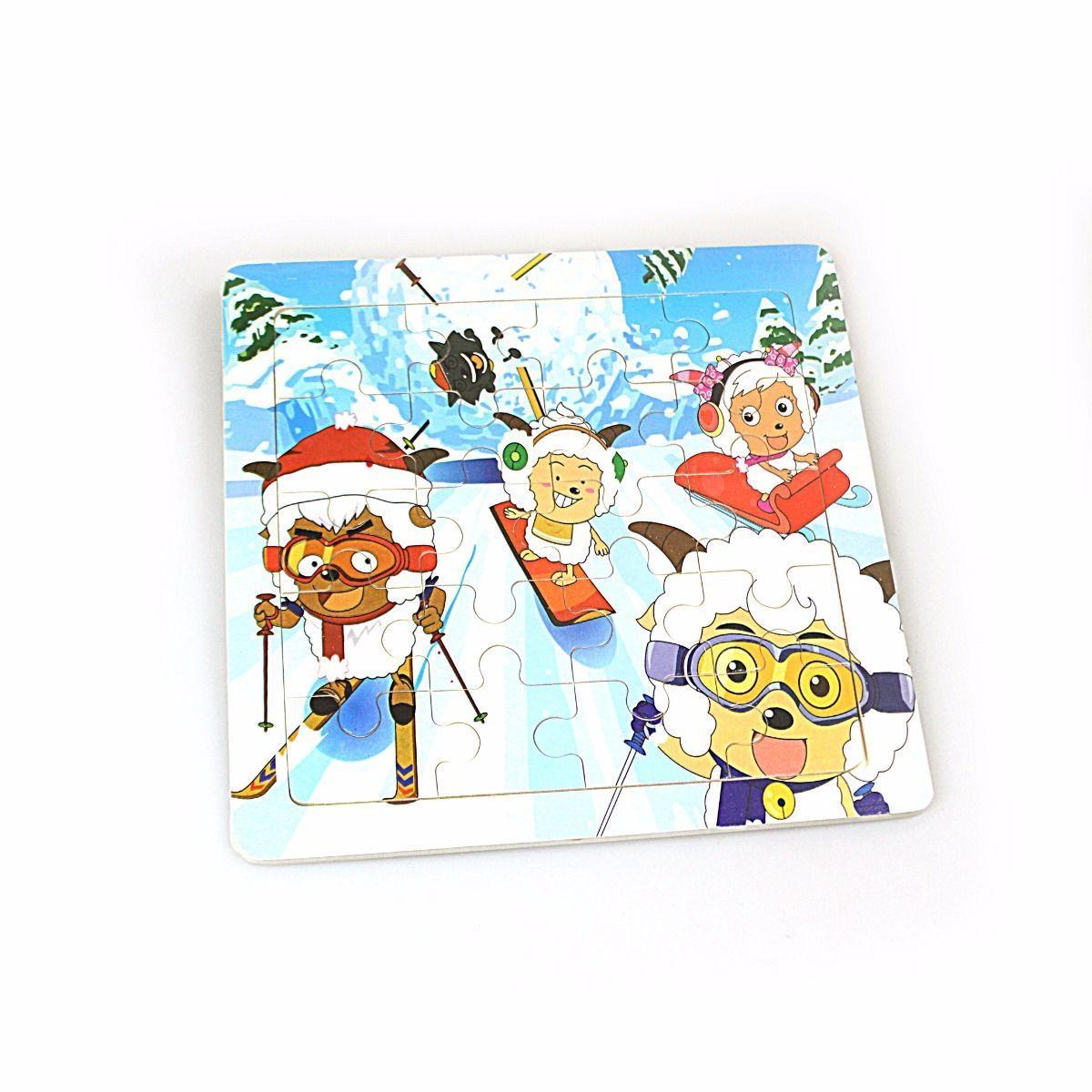 Childrens 5 Sets Of 20 Piece Mini Travel Jigsaw Puzzles Holiday Car Journey 1601 (Parcel Rate)