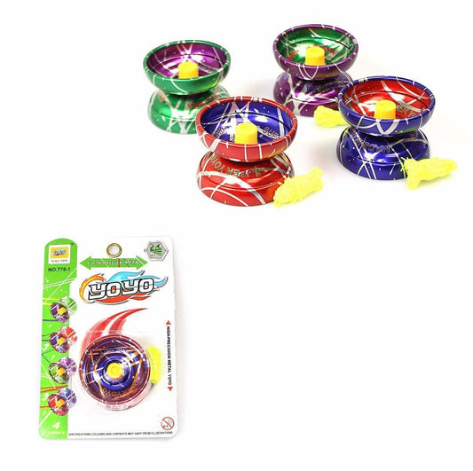 Childrens High Precision Metal Yoyo Ball Clutch Yo Yo Hours of Fun 4423 (Parcel Rate)