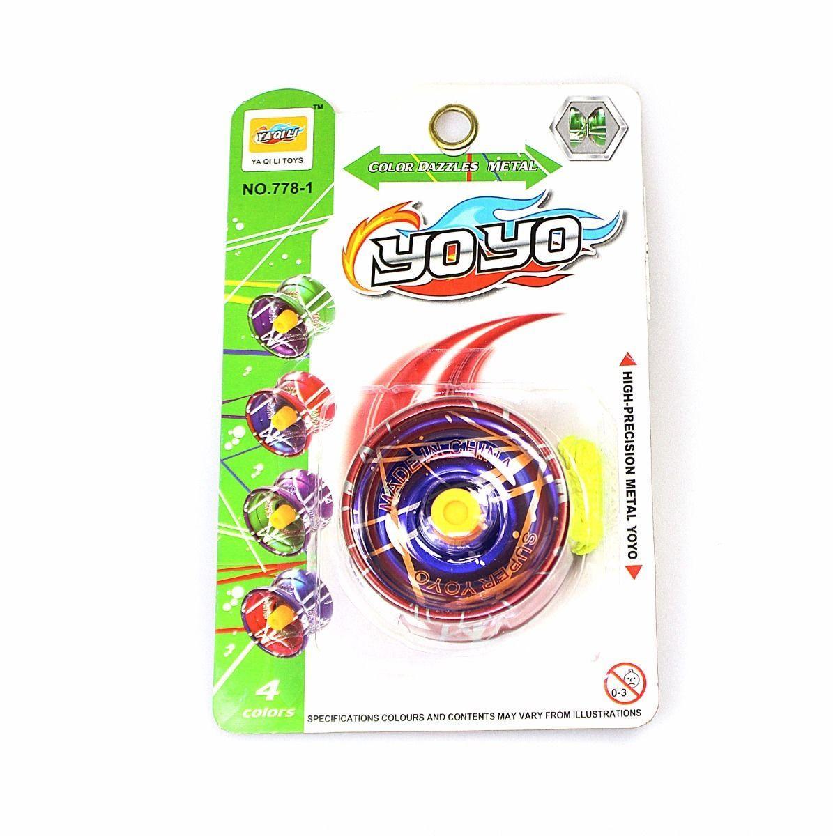Childrens High Precision Metal Yoyo Ball Clutch Yo Yo Hours of Fun 4423 (Parcel Rate)
