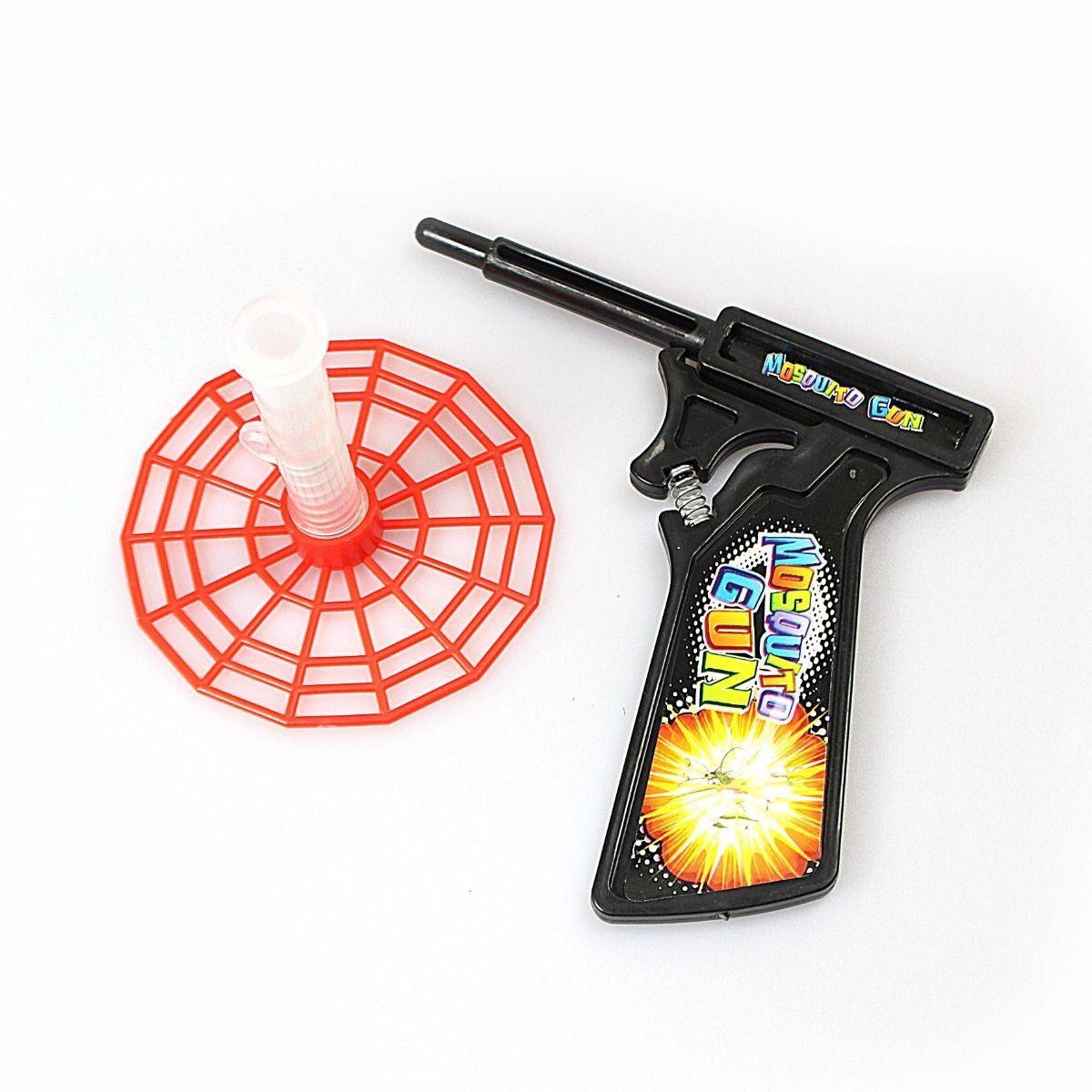FLY SWATTER GUN -Fly Gun Pistol, SPRING LOADED Bug Killer, Mosquito Repeller Gun T79076 (Large Letter Rate)