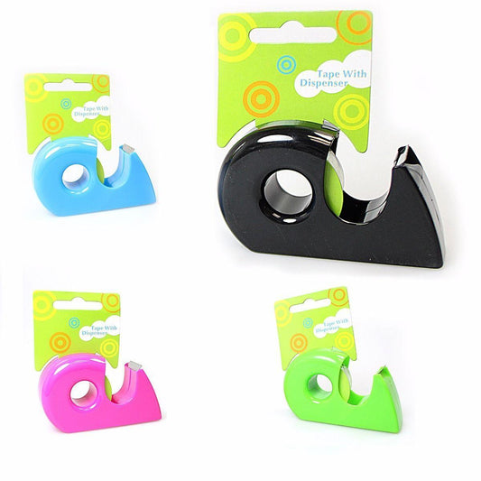 Mini Cellotape Dispenser With Tape Handy Home Office & School  3566 (Large Letter Rate)