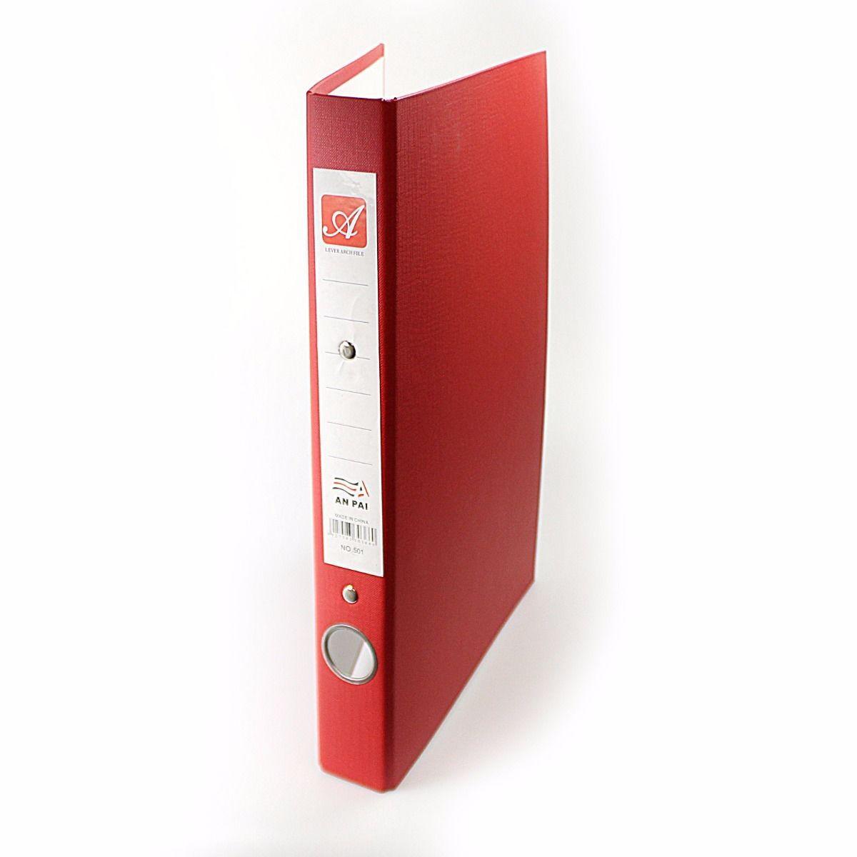1 Pack A4 Folder Lever Arch File System Thumbhole In Spine & Binder Label  3582 (Parcel Rate)