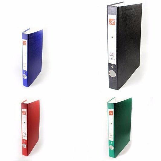 1 Pack A4 Folder Lever Arch File System Thumbhole In Spine & Binder Label  3582 (Parcel Rate)