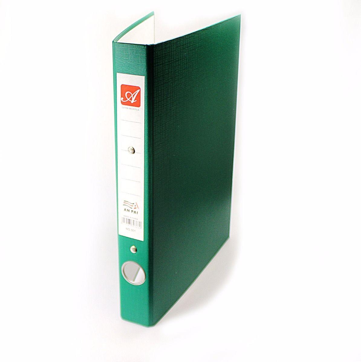 1 Pack A4 Folder Lever Arch File System Thumbhole In Spine & Binder Label  3582 (Parcel Rate)