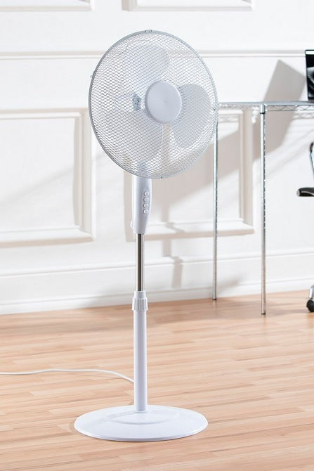 Daewoo Col1568 16-Inch Pedestal Fan-Round Base F16B  (Big Parcel Rate)