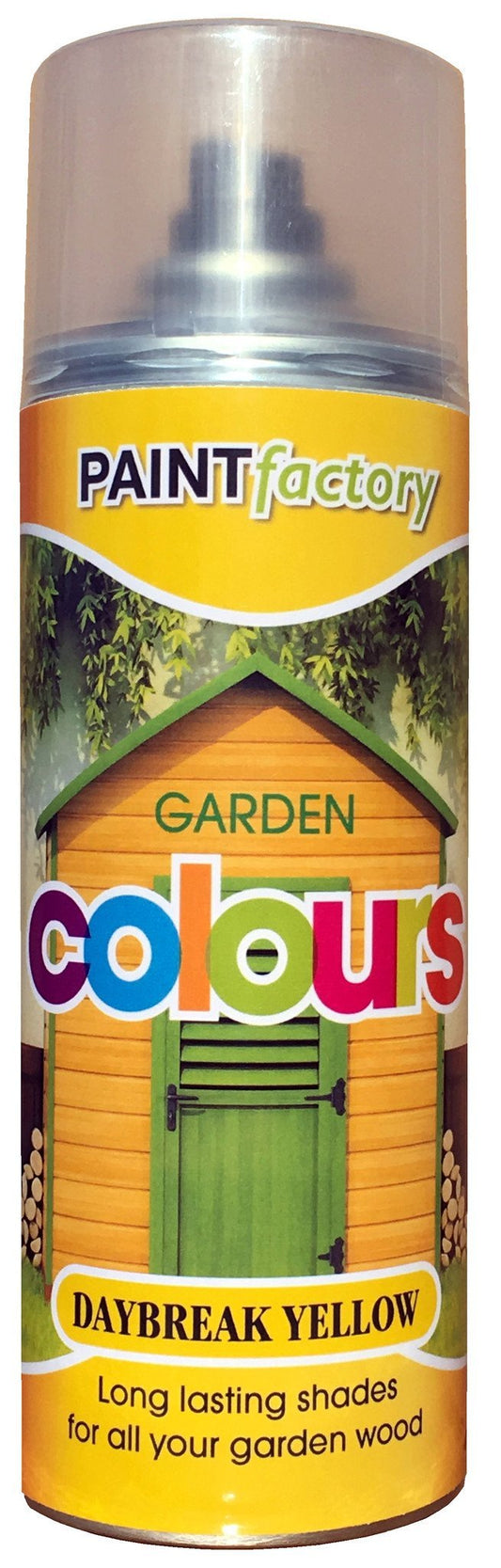Paint Factory Daybreak Yellow 400ml Spray 2554 (Parcel Rate)