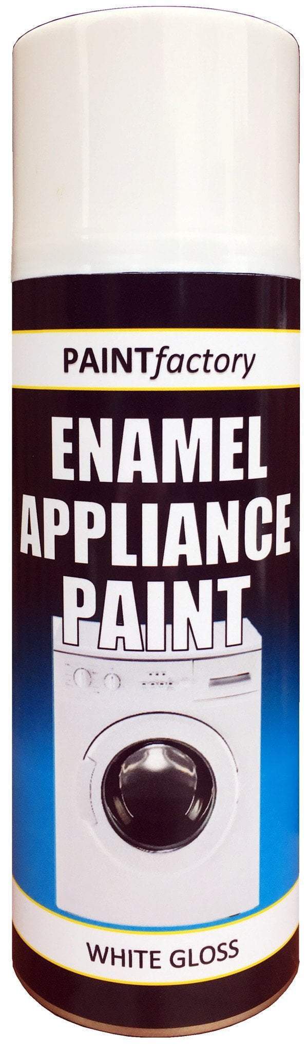 White Enamel Appliance Paint 400ml 2558 (Parcel Rate)