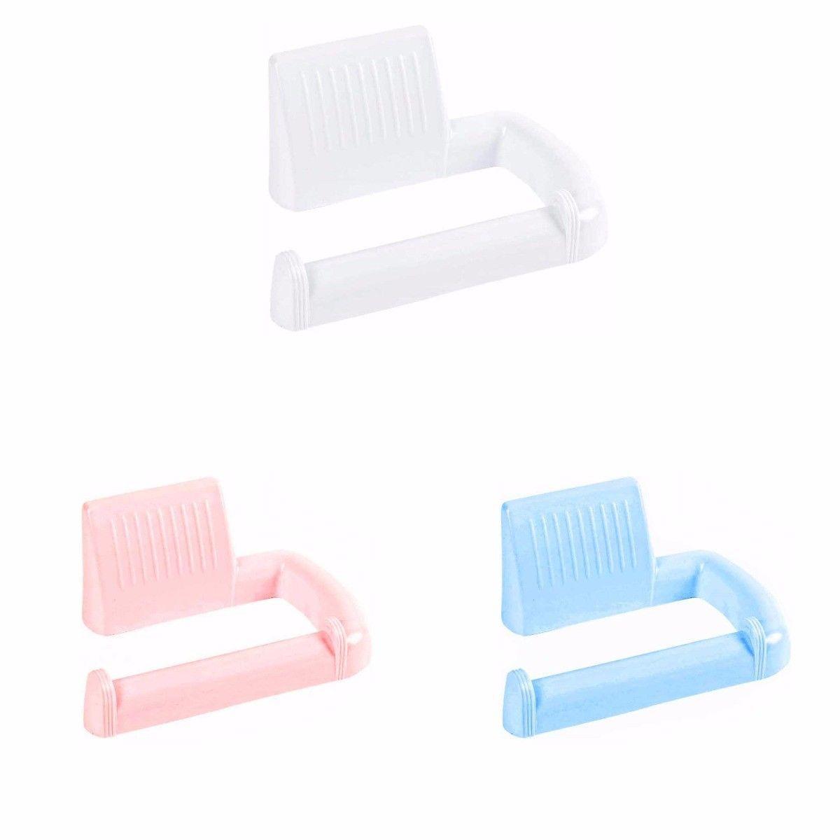Handy Bathroom Toilet Roll Holder Complete With Wall Fixings bg207 (Parcel Rate)