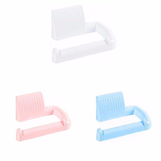 Handy Bathroom Toilet Roll Holder Complete With Wall Fixings bg207 (Parcel Rate)