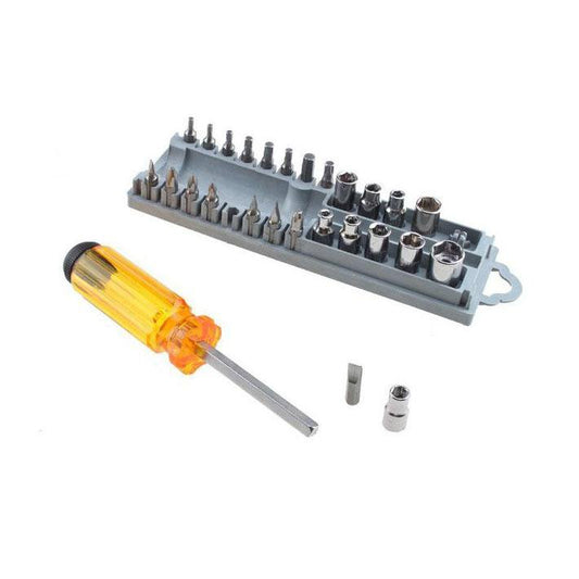 28pcs Drill Bits Set Screwdriver Bit Screw Extractor 1pc Sh 0588 (Parcel Rate)