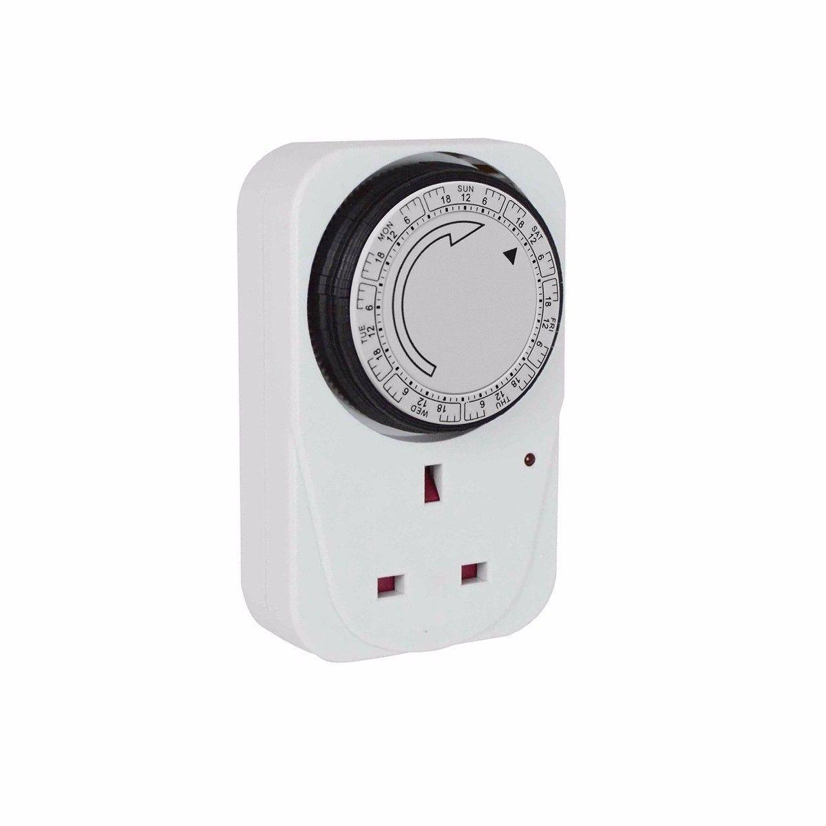 Pifco Electrical Timer Socket 7 Day Programmable 3200W 250V AC-13A  0741 (Parcel Rate)