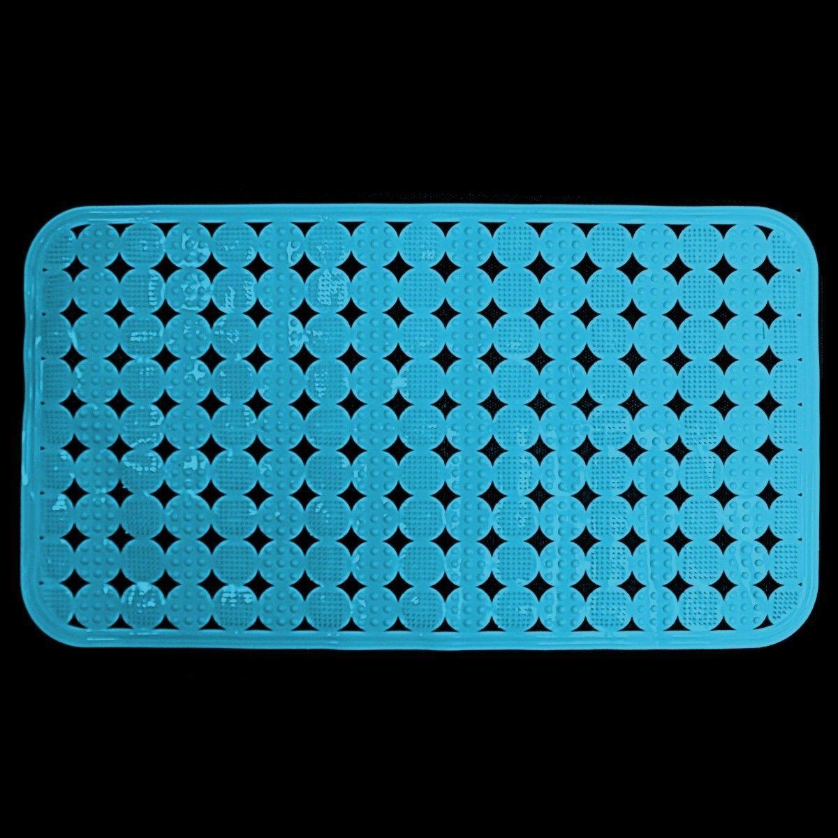 Plastic Protection Bath Mat PVC Anti Skid Water Resistant Bath Mat 67cm x 37cm  4153 (Parcel Rate)