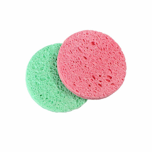Pack 2 Cosmetic Foundation Cleansing Sponge Apply & Re Apply Make Up 2868 (Large Letter Rate)