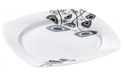 Melamine Square Services Plate 28cm ALBDKR228 (Parcel Rate)