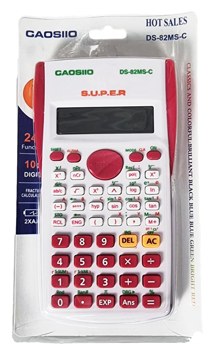 Scientific Calculator In Assorted Colours With Over 240 Functions 0706 (Large Letter Rate)