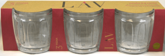 Tumbler 3 Pcs In Sleeve Pack Home Kitchen 415cc 1318 (Parcel Rate)