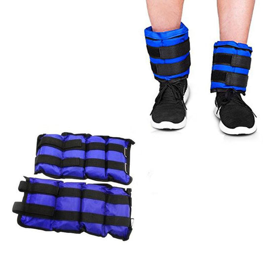 2 x Ankle Weights Adjustable Ankle/Wrist Leg Weights Exercise Weights 6kg 4438 (Parcel Rate)