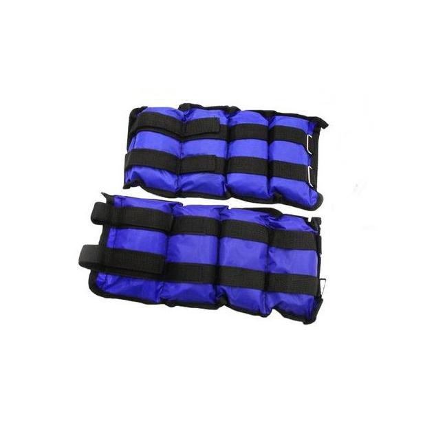 2 x Ankle Weights Adjustable Ankle/Wrist Leg Weights Exercise Weights 4kg 4436 (Parcel Rate)