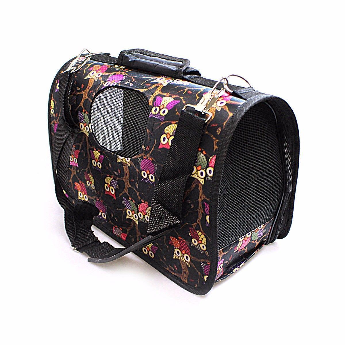 Pet Carrier Bag Travel Bag For Cats/Dogs/Small Animals Assorted Designs 47cm x 30cm 0359 (Parcel Rate)